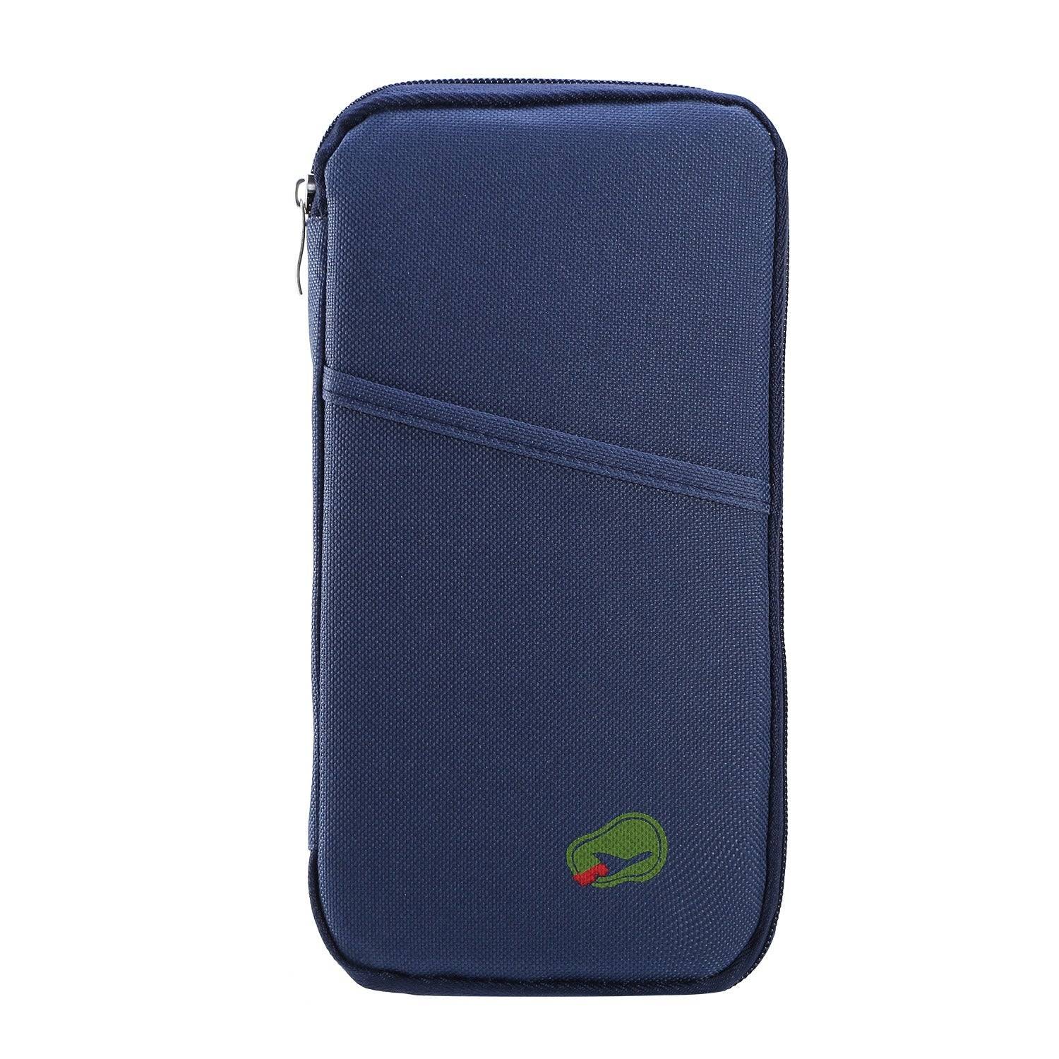 Travel Passport Wallet with 12 Compartments