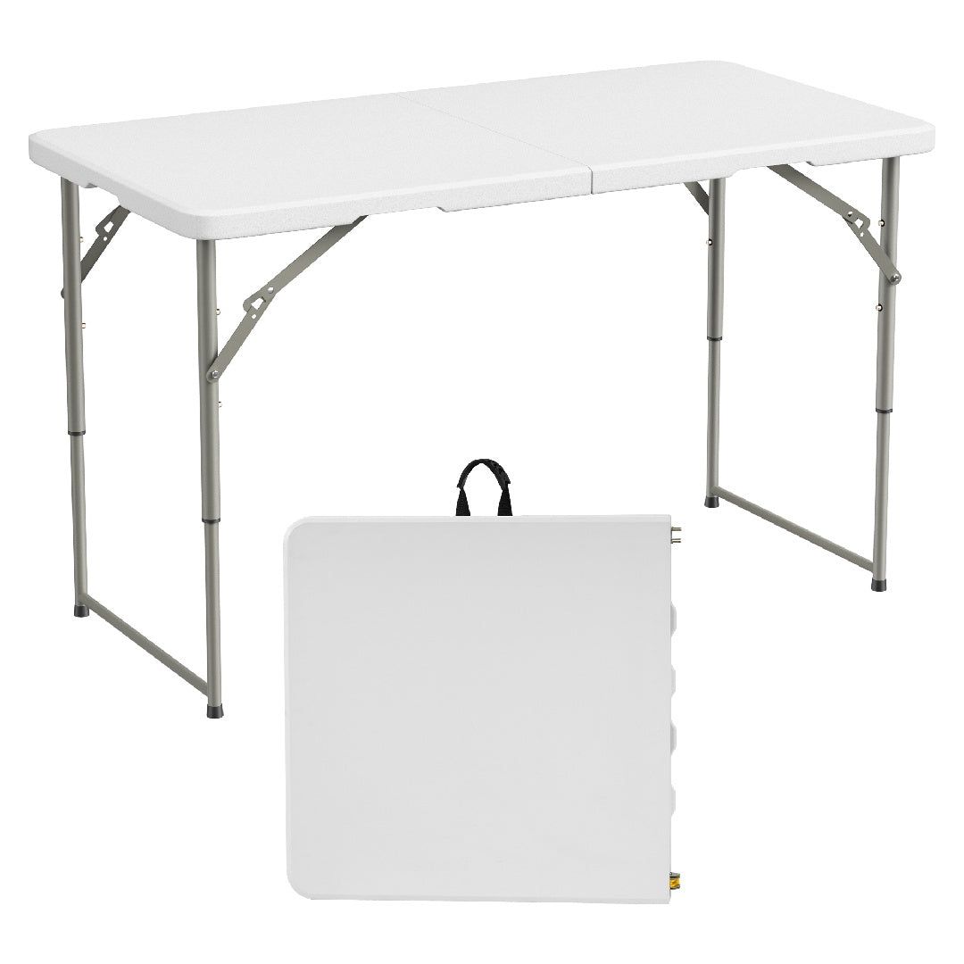 Heavy Duty Folding Table with Adjustable Height