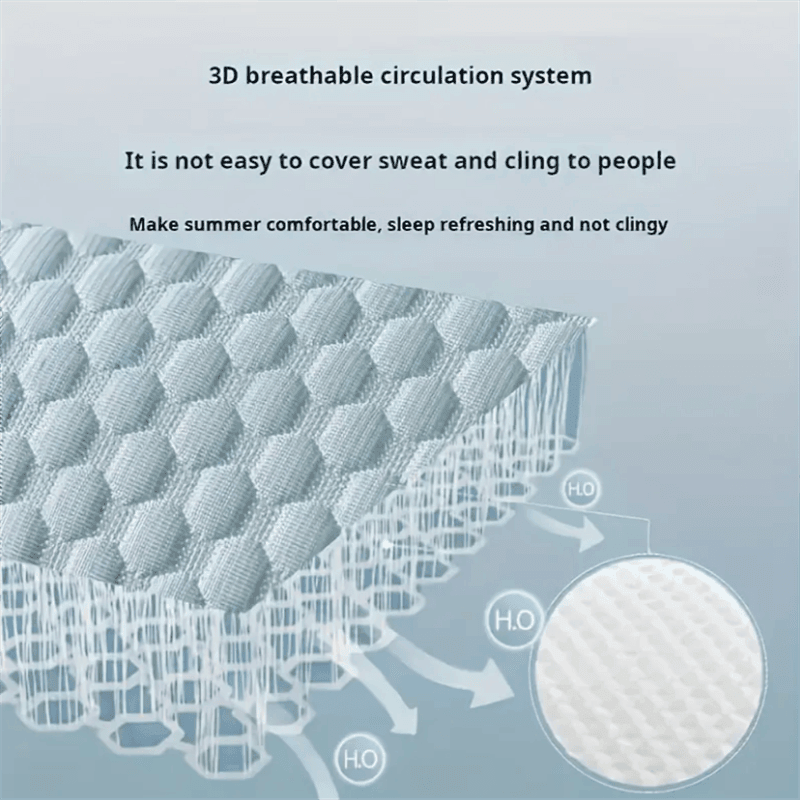 Pillow Cooling Breathable Tofu Soft Support Airflow Design