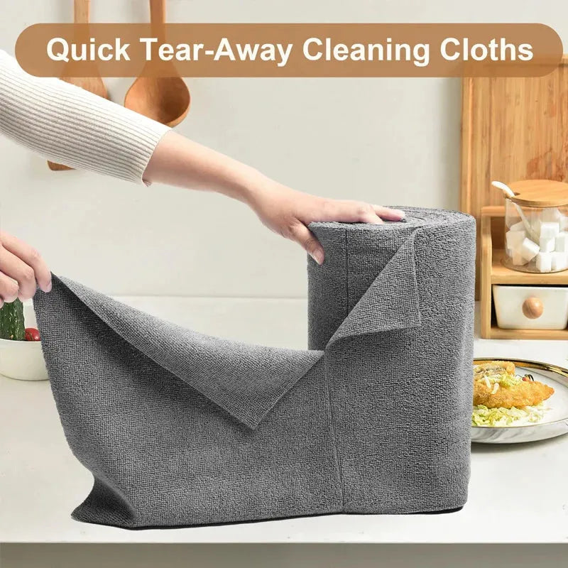 Microfiber Cleaning Cloth with Super Absorbent Fabric