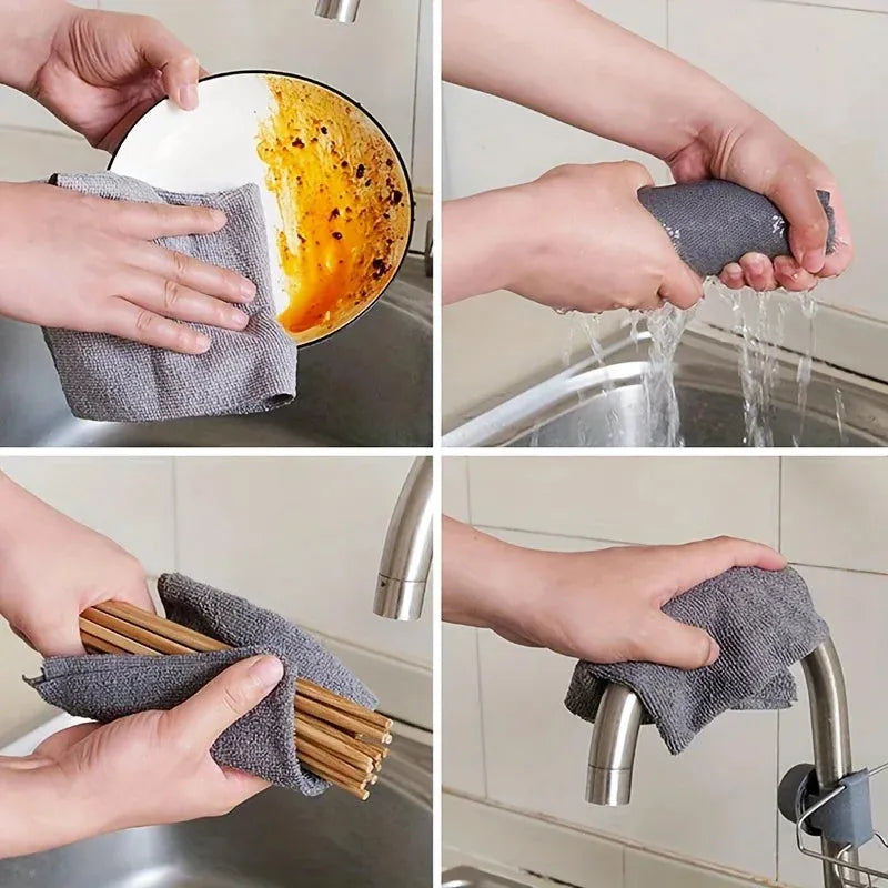 Microfiber Cleaning Cloth with Super Absorbent Fabric