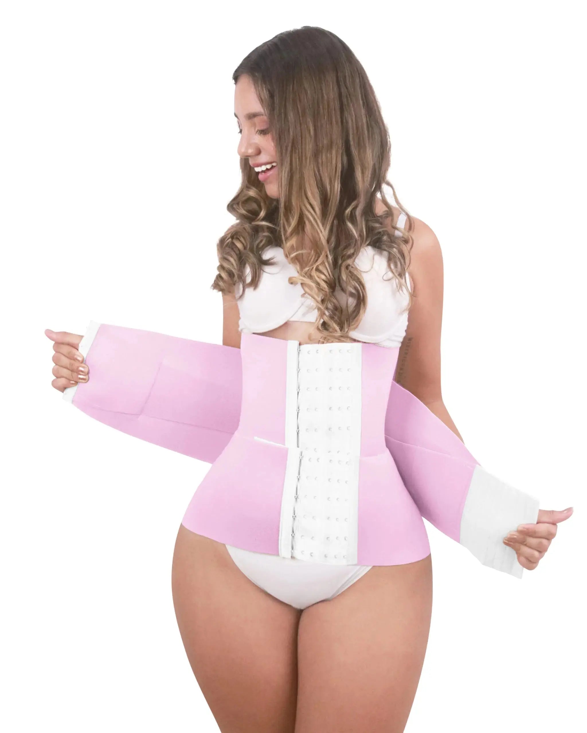 Colombian Shapewear Bodysuit – High Waist Tummy Control Cincher with Slimming Compression & Waist Trainer Support
