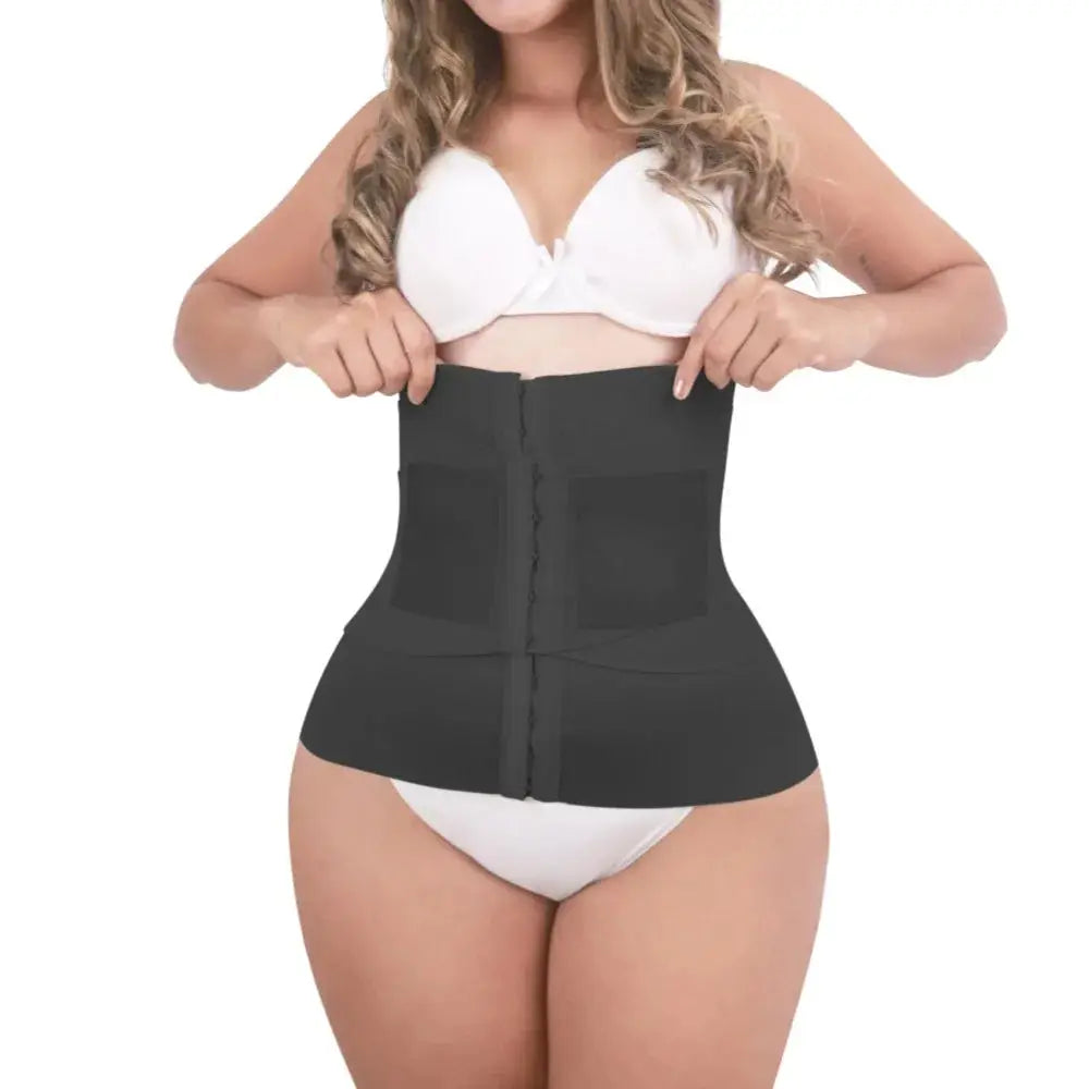 Colombian Shapewear Bodysuit – High Waist Tummy Control Cincher with Slimming Compression & Waist Trainer Support