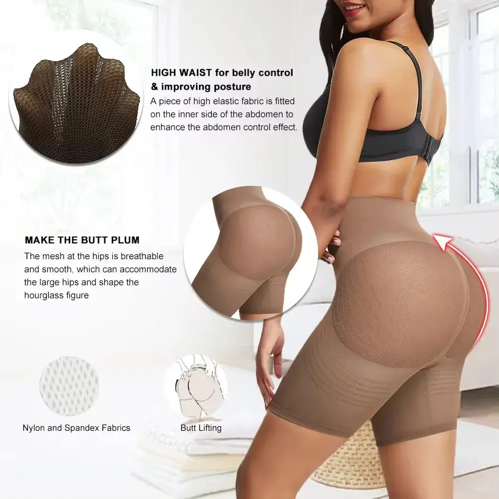 Seamless High Waist Shapewear for Women – Slimming Corset Panty, Waist Trainer, Butt & Tummy Lifter