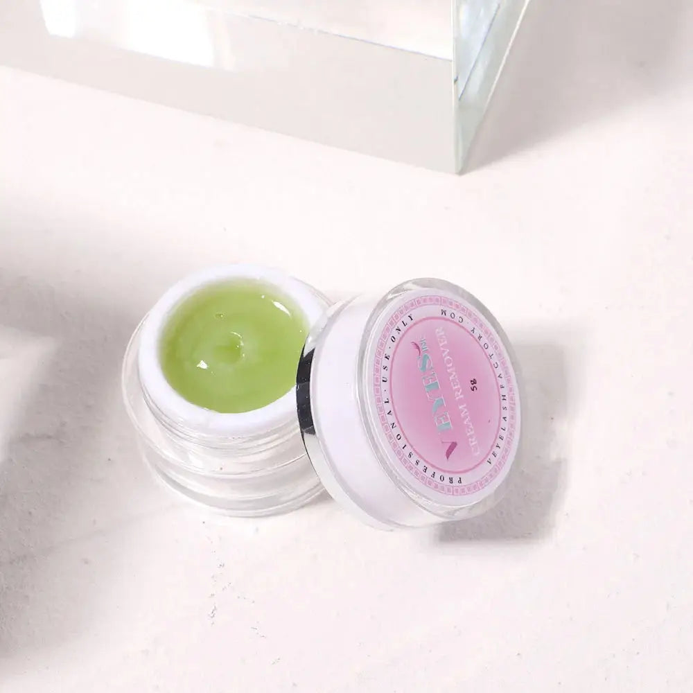 Cream Glue Remover for Eyelash Extensions Soft & Gentle Aloe Formula