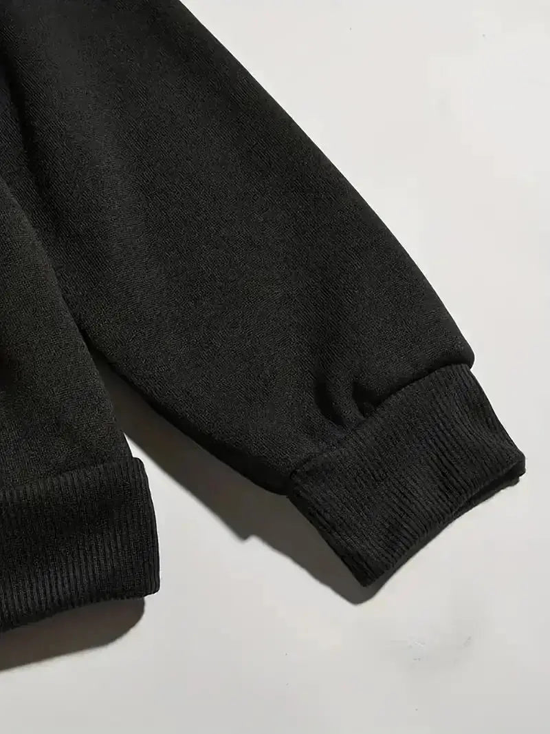 Men's casual hoodie, high-quality breathable cotton, creative Y2K street style printed sweatshirt