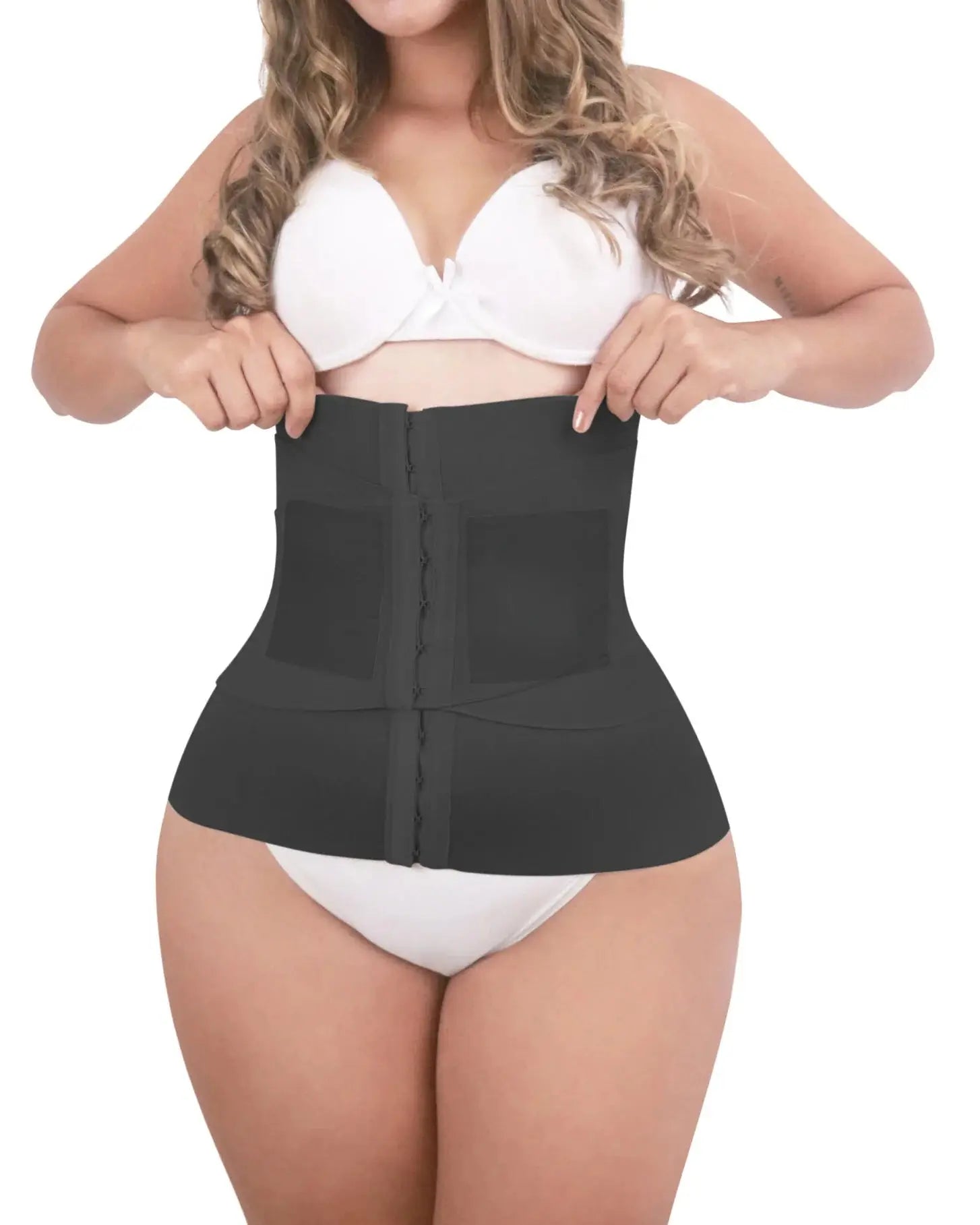Colombian Shapewear Bodysuit – High Waist Tummy Control Cincher with Slimming Compression & Waist Trainer Support