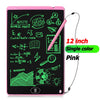 12 inch pink writing drawing tablet, single color display