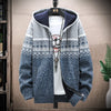 Men's winter plaid sweater