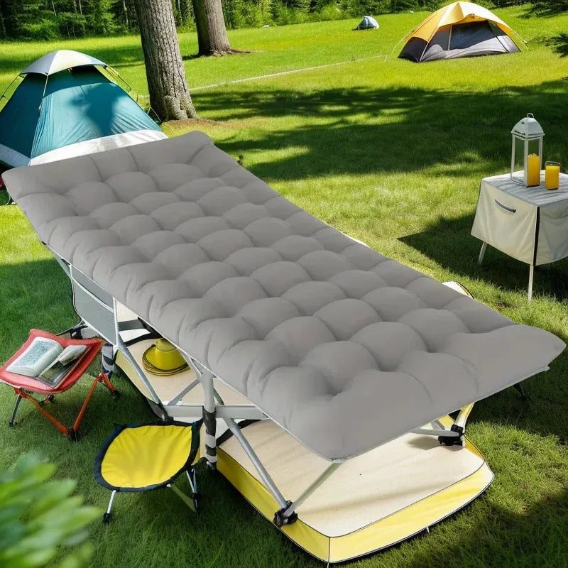 Folding Bed Portable Single Steel Frame For Home Or Office