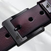 Genuine leather belt for men