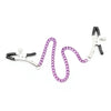 Metal Nipple Clamps with Metal Chain for Women - PMMNAPOLES