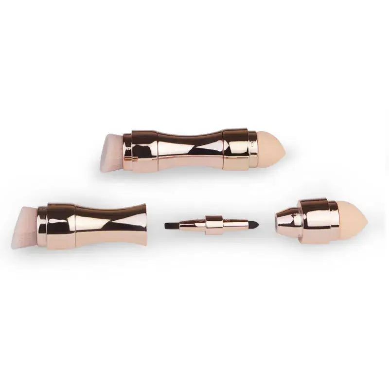4-in-1 Professional Makeup Brush Foundation, Eyebrow, Shadow & Concealer