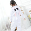 Winter Warm Soft Flannel Rabbit Hooded Pajamas - PMMNAPOLES