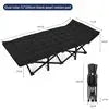 Folding Bed Portable Single Steel Frame For Home Or Office