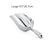 Large aluminum ice scoop, 9.5x26.7cm