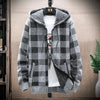 Men's winter plaid sweater