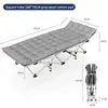 Folding Bed Portable Single Steel Frame For Home Or Office