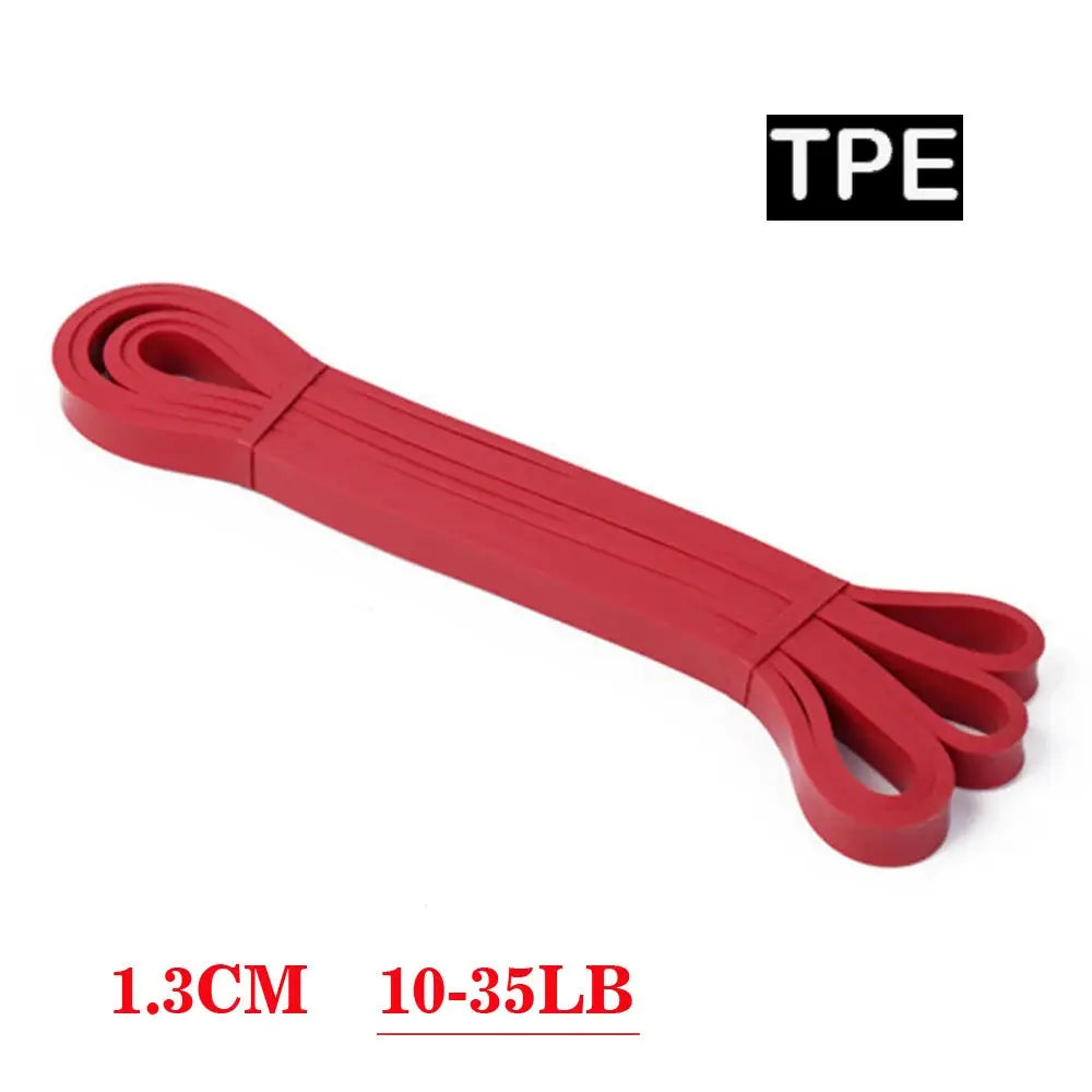 208CM Latex Resistance Bands with 8 Levels, Power Lifting Pull-Up Loop for CrossFit, Strength and Muscle Training