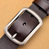 Genuine leather belt for men