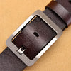 Genuine leather belt for men