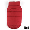 Red winter coat for pets