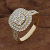 14k Solid Yellow Gold Diamond Rings