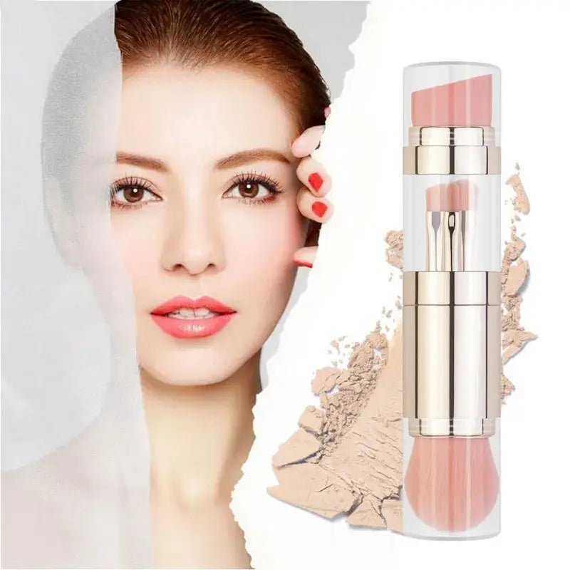 4-in-1 Professional Makeup Brush Foundation, Eyebrow, Shadow & Concealer