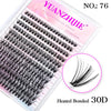 Individual mink false eyelashes with curl - PMMNAPOLES