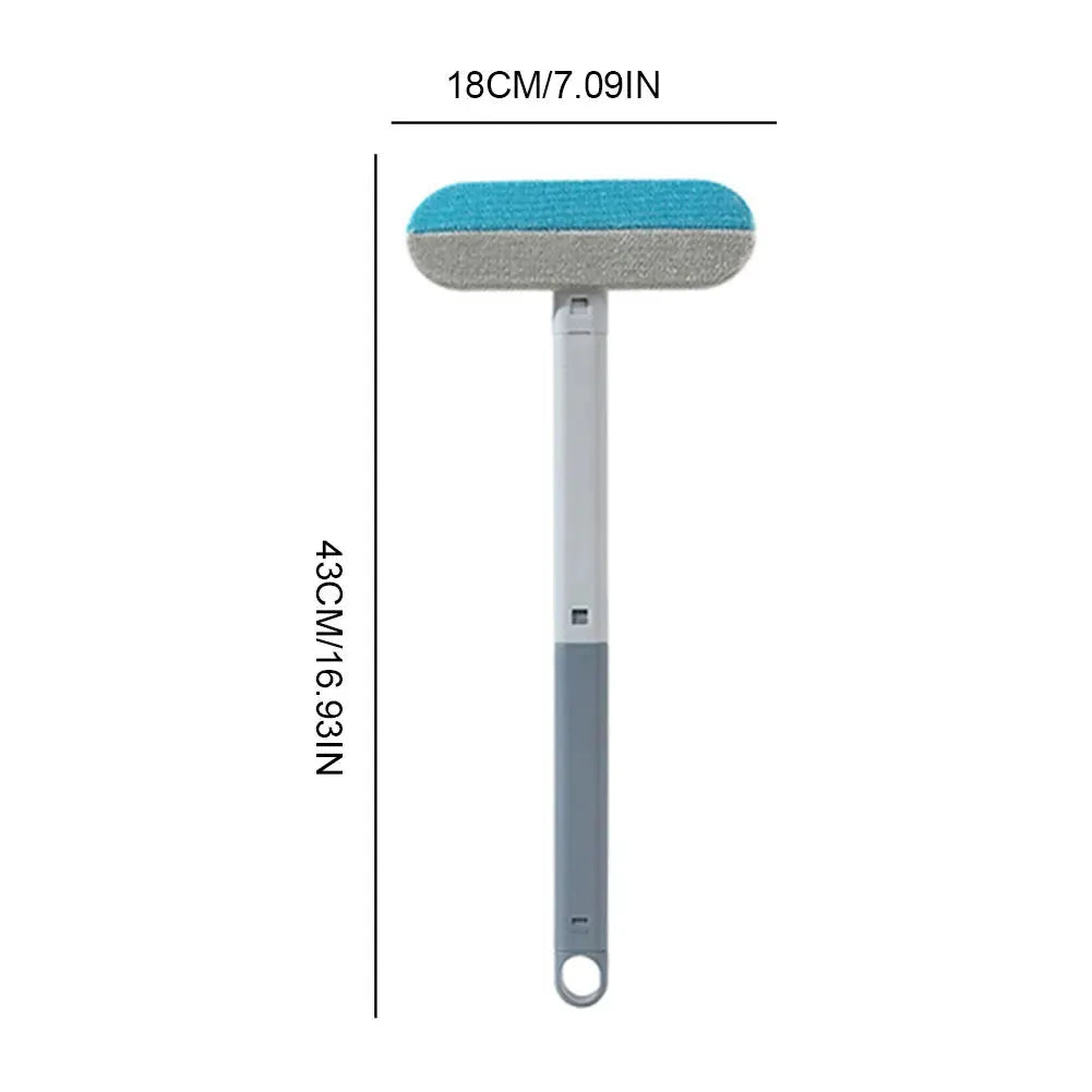 Pet Hair Remover Brush with Long Handle Multi Surface Design