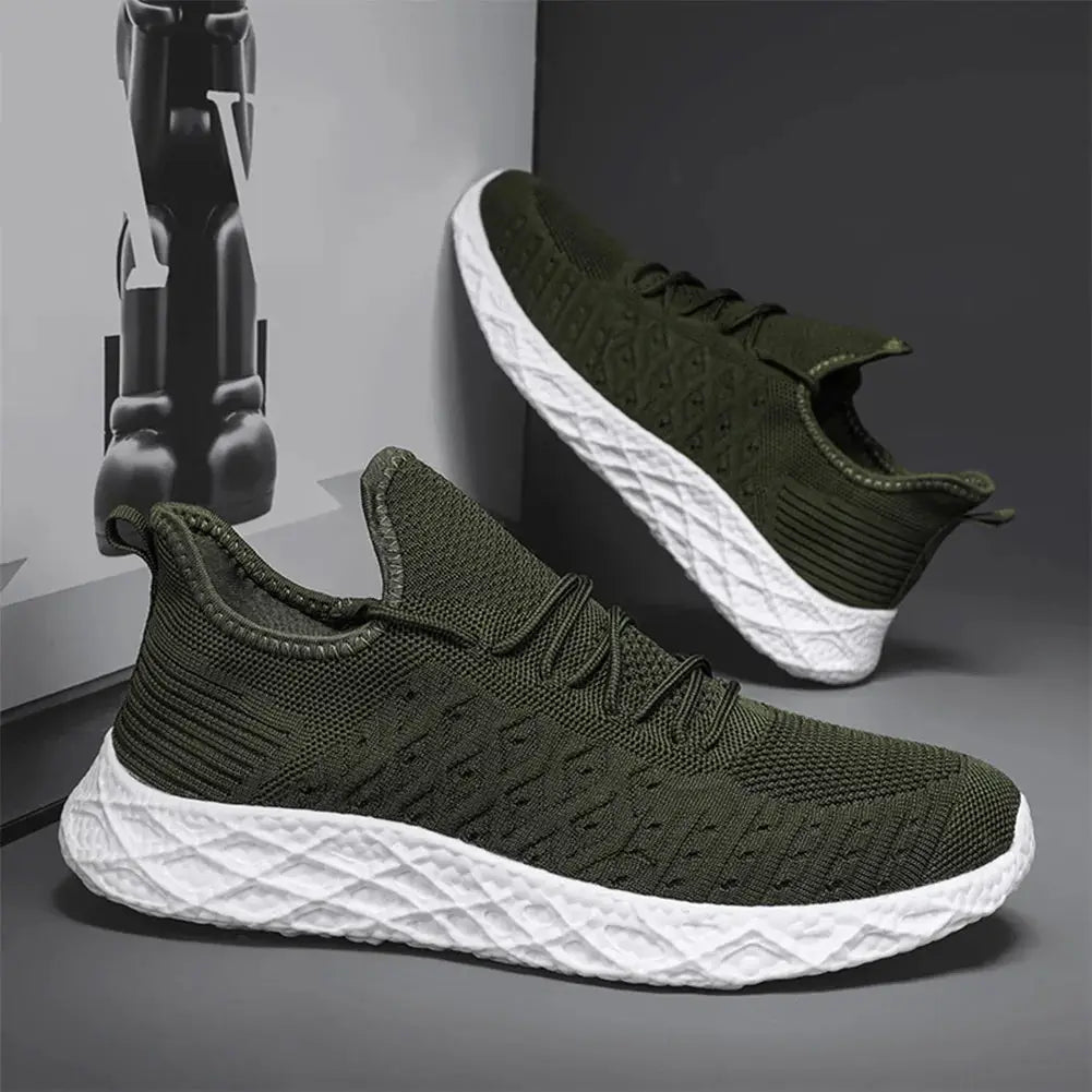 Breathable Running Sneakers – Air Mesh Athletic Shoes for Men & Women – Lightweight, Comfortable for Workout & Trekking