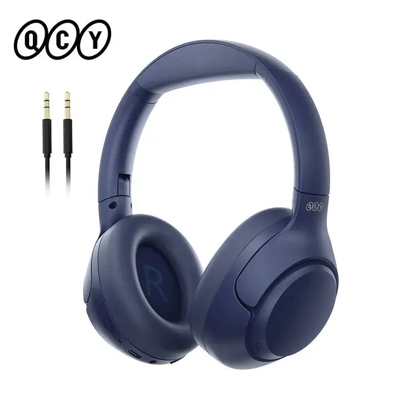 Wireless Over-Ear Headphones Bluetooth 5.4 with 43dB ANC Hi-Res Audio & 60H Playtime