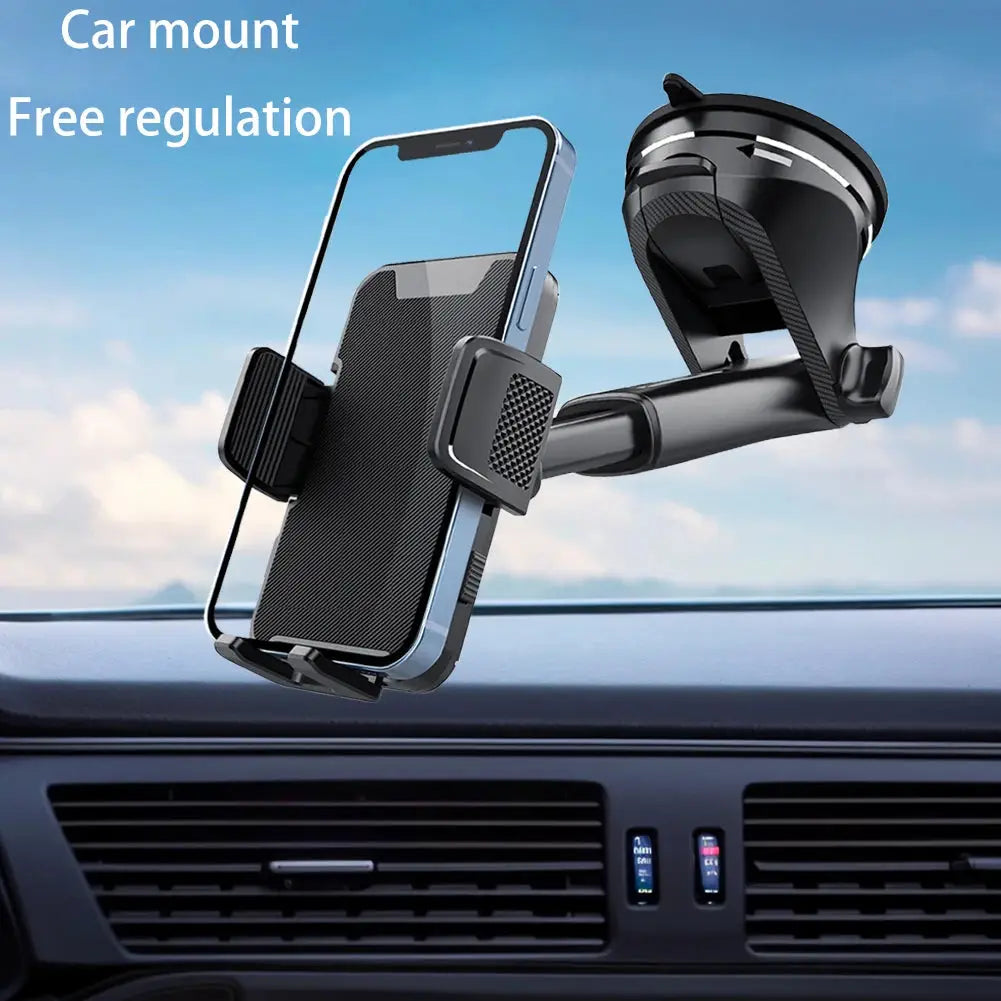 Gravity Car Phone Holder – 360° Rotating Dashboard & Windshield Mount – Universal Stand for 4.7"–7.9" Cellphones