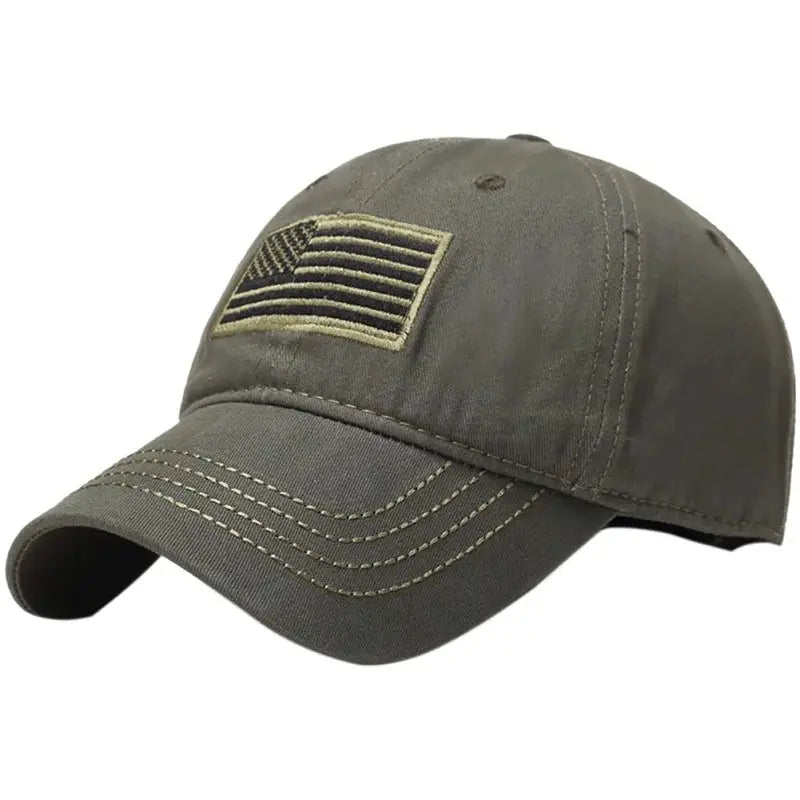 Adjustable tactical camouflage baseball cap for men and women, summer sun protection hat for hiking, fishing, hunting