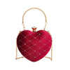 Heart shaped handbag for women