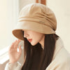 Japanese big head bucket hat for women