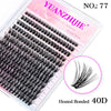 Individual mink false eyelashes with curl - PMMNAPOLES