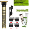 Metal T9 Cordless Hair Shaver, dragon design, 45 min endurance