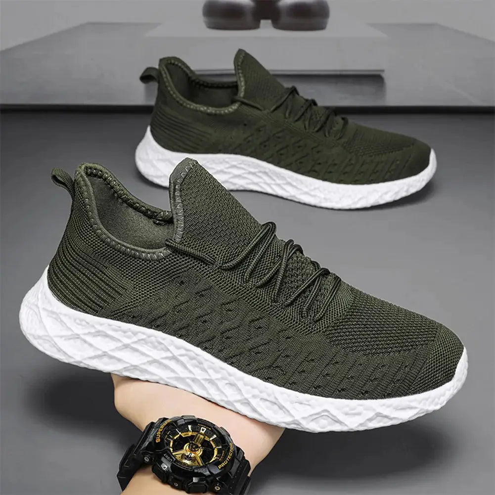 Breathable Running Sneakers – Air Mesh Athletic Shoes for Men & Women – Lightweight, Comfortable for Workout & Trekking