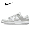 Grey and white Nike casual shoes