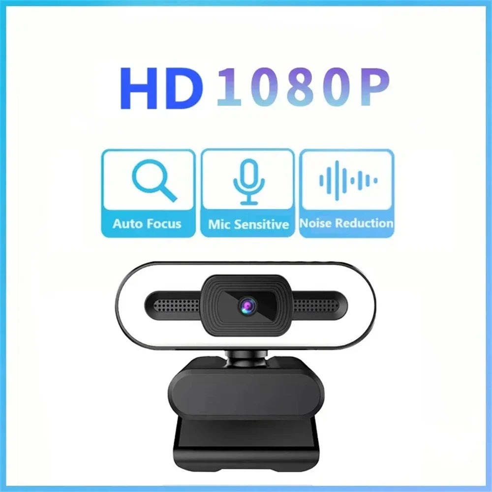 Full HD 1080P 2K 4K Portable Webcam for PC Laptop