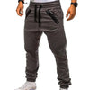 Men's adjustable drawstring pocket pants