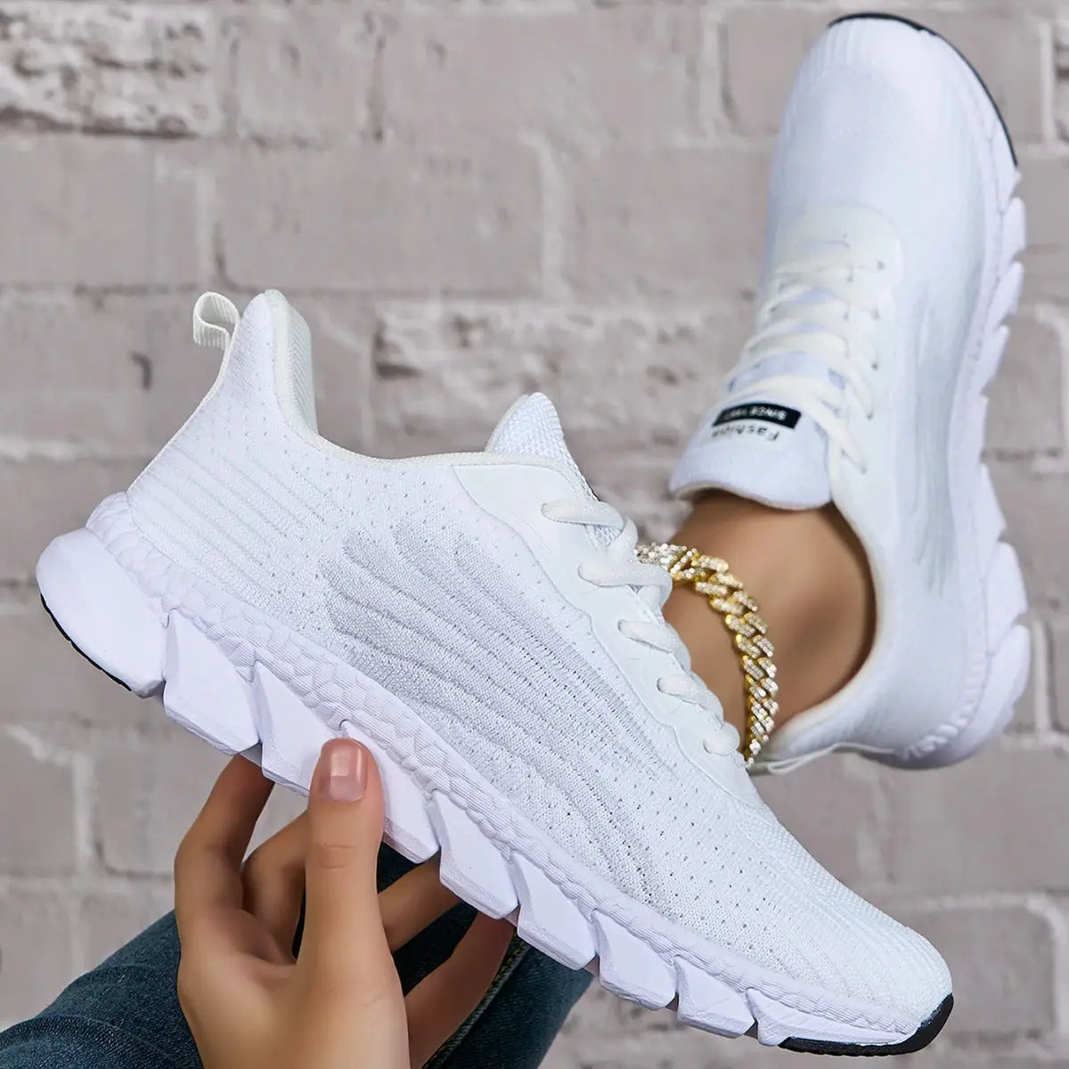 Women’s Walking Sneakers | Lightweight Air-Cushion Tennis Shoes for Running & Casual Wear