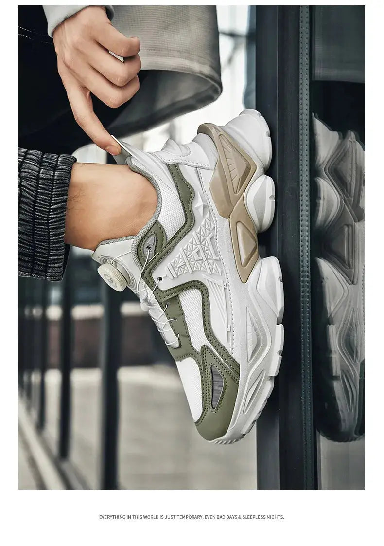 Men’s height increasing sneakers with thick sole, casual and comfortable walking shoes for daily wear