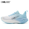 Light blue breathable running shoes for men