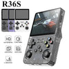 R36S portable video game console with HD display