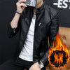 Fashionable men's leather jacket