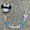 Customized Name Baby Pacifier Chain - PMMNAPOLES