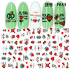 Valentine's Day love story nail stickers