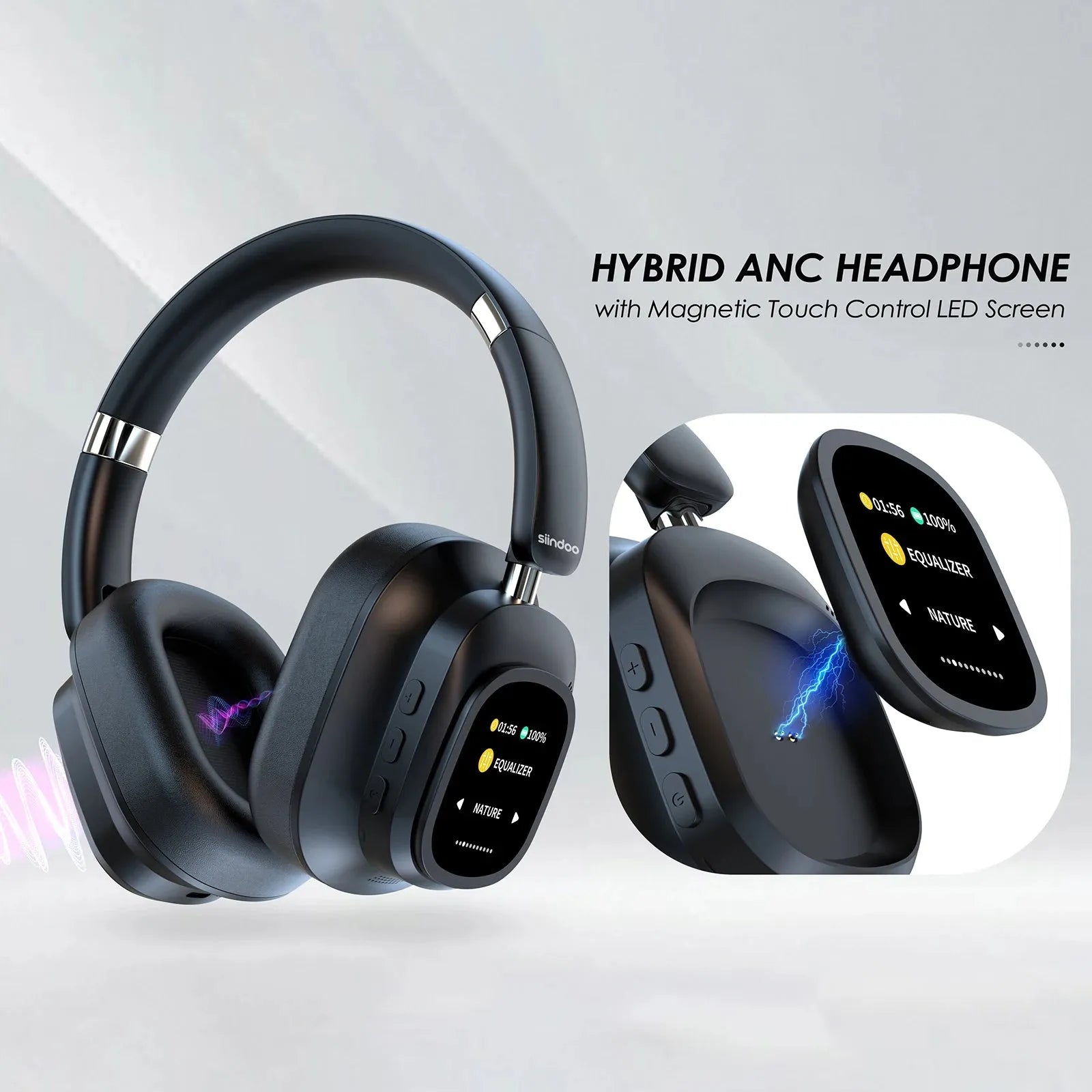 ANC930Plus ANC Headphones with Touch Controls
